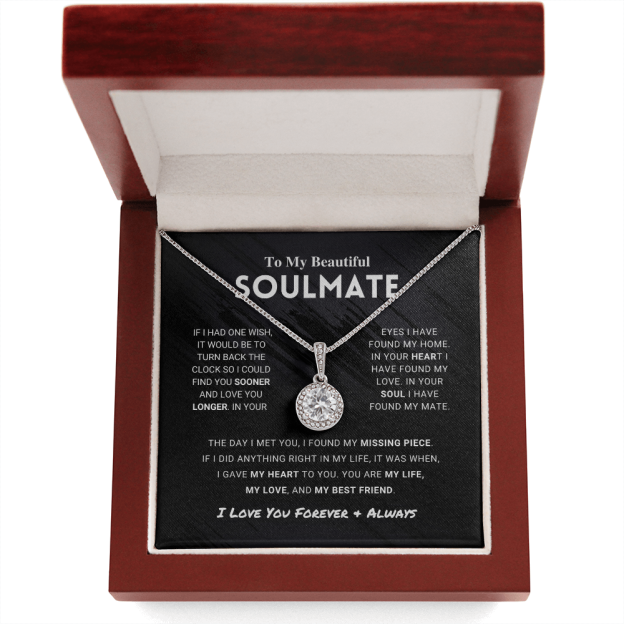 Mother's Day Gift Soulmate - Missing Piece - Eternal Hope-Engravingift
