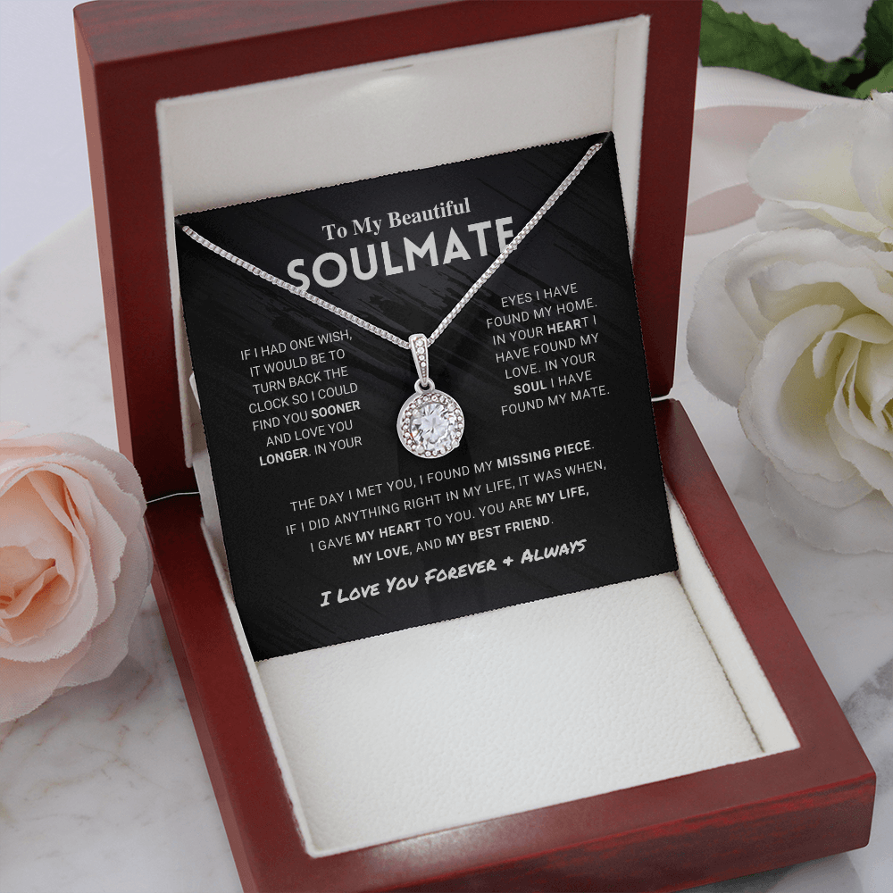 Mother's Day Gift Soulmate - Missing Piece - Eternal Hope-Engravingift