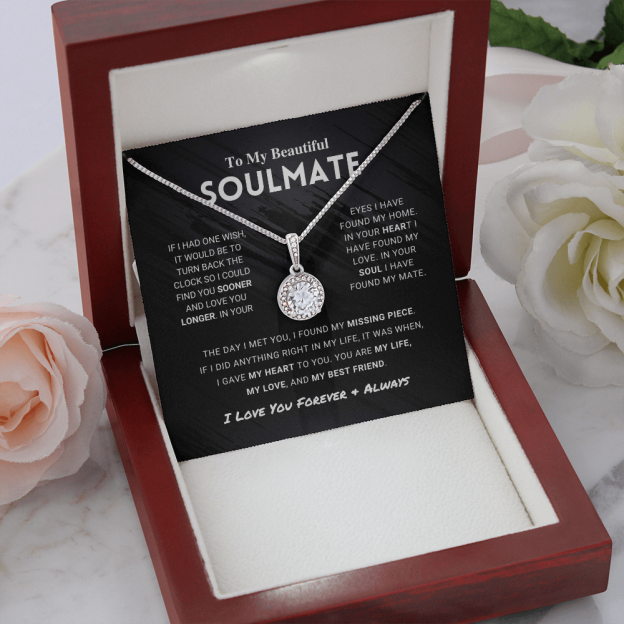 Mother's Day Gift Soulmate - Missing Piece - Eternal Hope-Engravingift