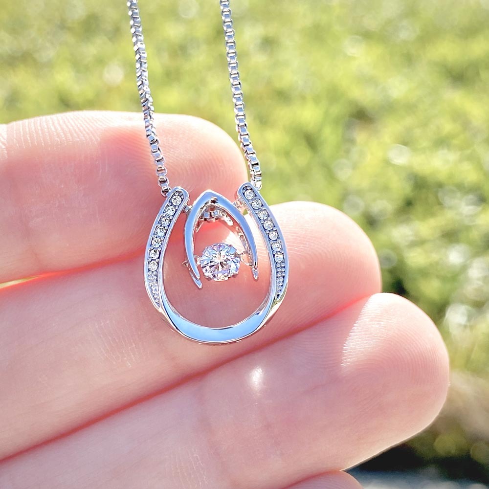 Mother's Day Day Gift Soulmate - Lucky In Love Necklace-Engravingift
