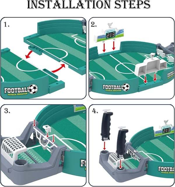 Christmas Gift ⚽FOOTBALL TABLE INTERACTIVE GAME-Engravingift