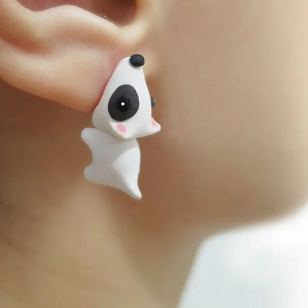 Cute Animal Bite Earrings-Engravingift