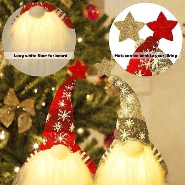 Christmas Gift Lovely Christmas Gnome Lights (Limited edition)-Engravingift