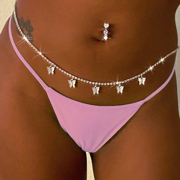 Mother'sDay Gift Butterfly Belly Chain-Engravingift