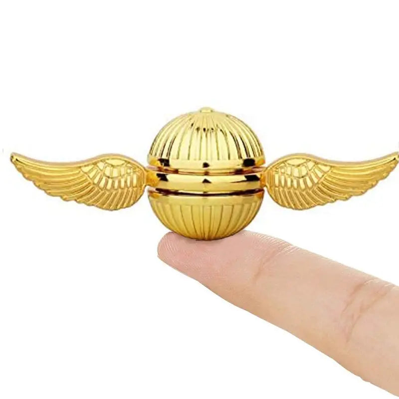 Fidget Spinner Magic Power Orb ADHD Anxiety Toys Stress Relief Reducer Spin Fidgets EDC Hand Bearing Tri Spinner Finger Spinners Toy Focus Fidgeting Restless Novelty Gift For Adults Kids-Engravingift