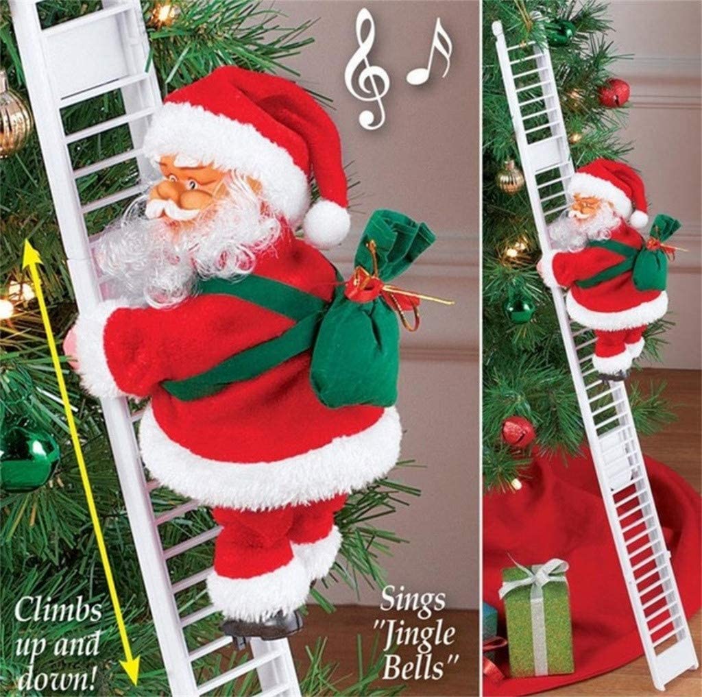 Christmas Gift Electric Climbing Santa- Limited Edition-Engravingift