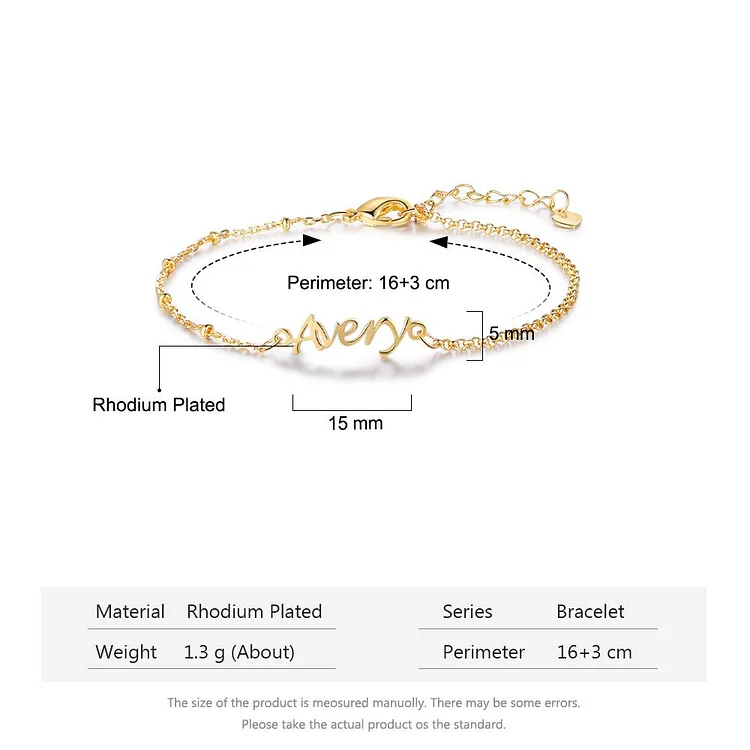 Name Bracelet Classical Bracelet