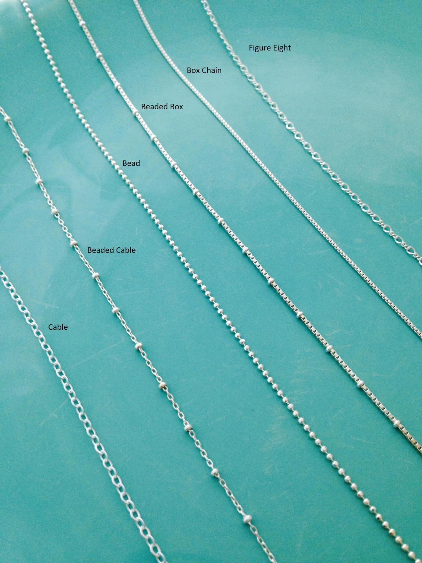 Mother's Day Gift Sterling Silver Teardrop Necklace-Engravingift