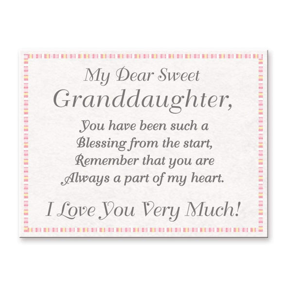 Christmas Gift Granddaughter Bolo Bracelet With Personalized Engravings