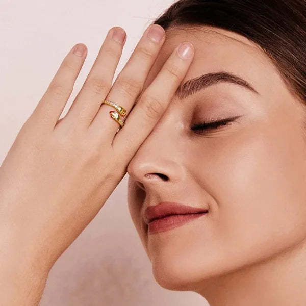 Mother's Day Gift Hug Ring -A Hug To Show I’m Always Here Adjustable Love Ring Set Gift-Engravingift