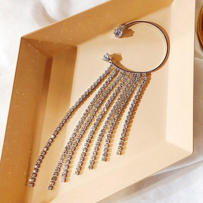 Mother's Day Gift Diamantene Ohr Manschette-Engravingift