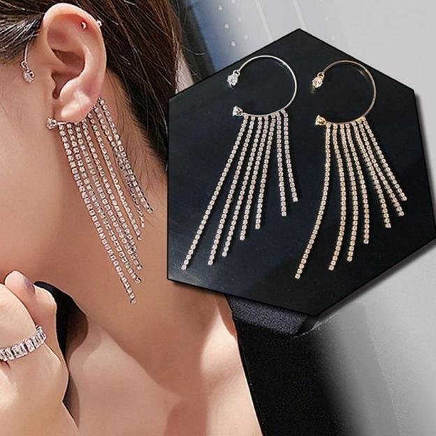 Mother's Day Gift Diamantene Ohr Manschette-Engravingift