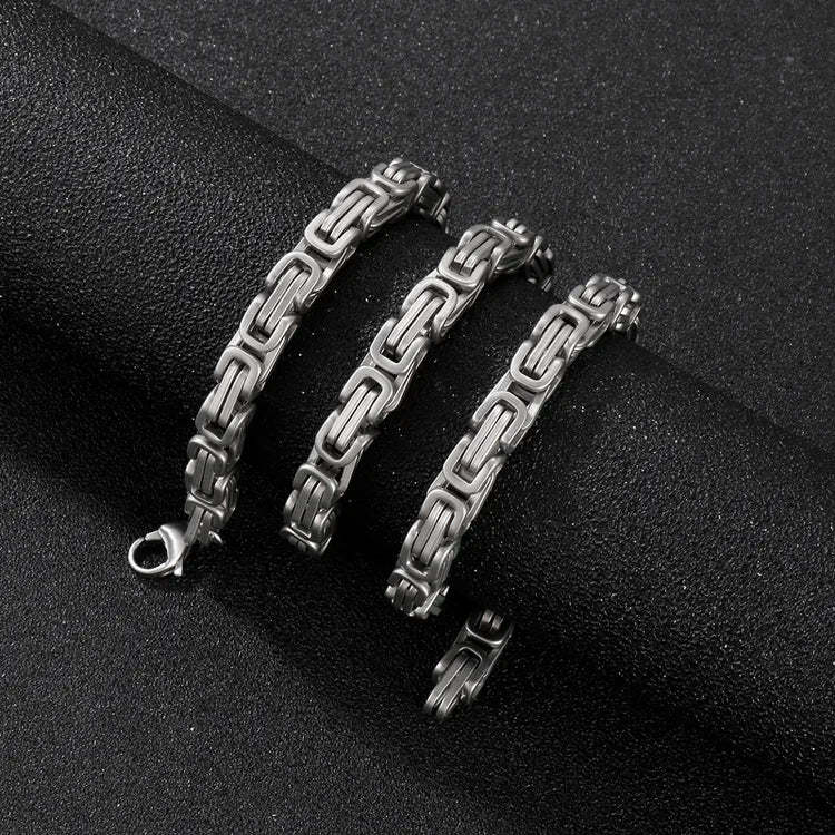 Christmas Gift To My Man I LOVE YOU Cuban Link Necklace Stainless Steel Necklace Father's Gift for Husband Boyfriend-Engravingift