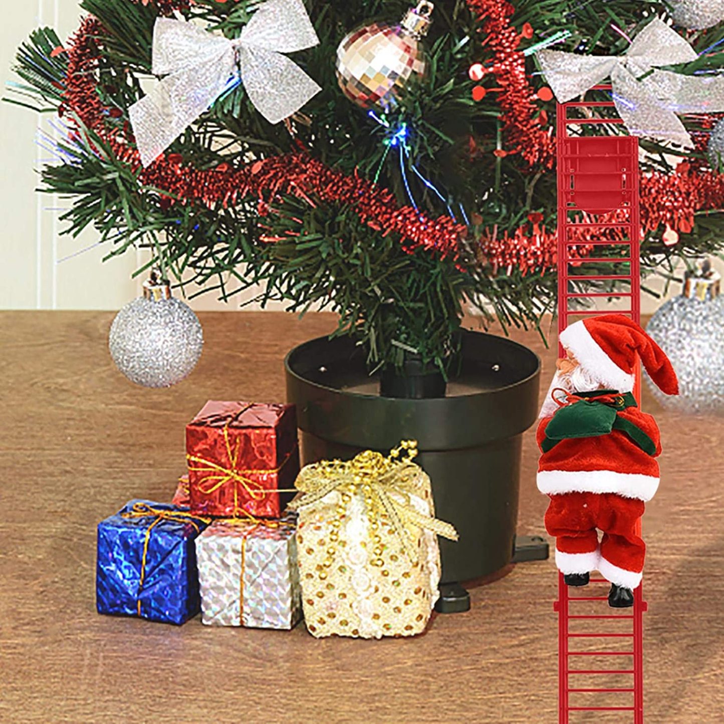 Christmas Gift Electric Climbing Santa- Limited Edition-Engravingift