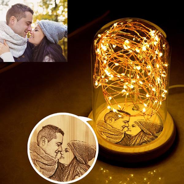 Mother's Day Gift  Personalized Photo Night Light Romantic Gifts for Her-Engravingift