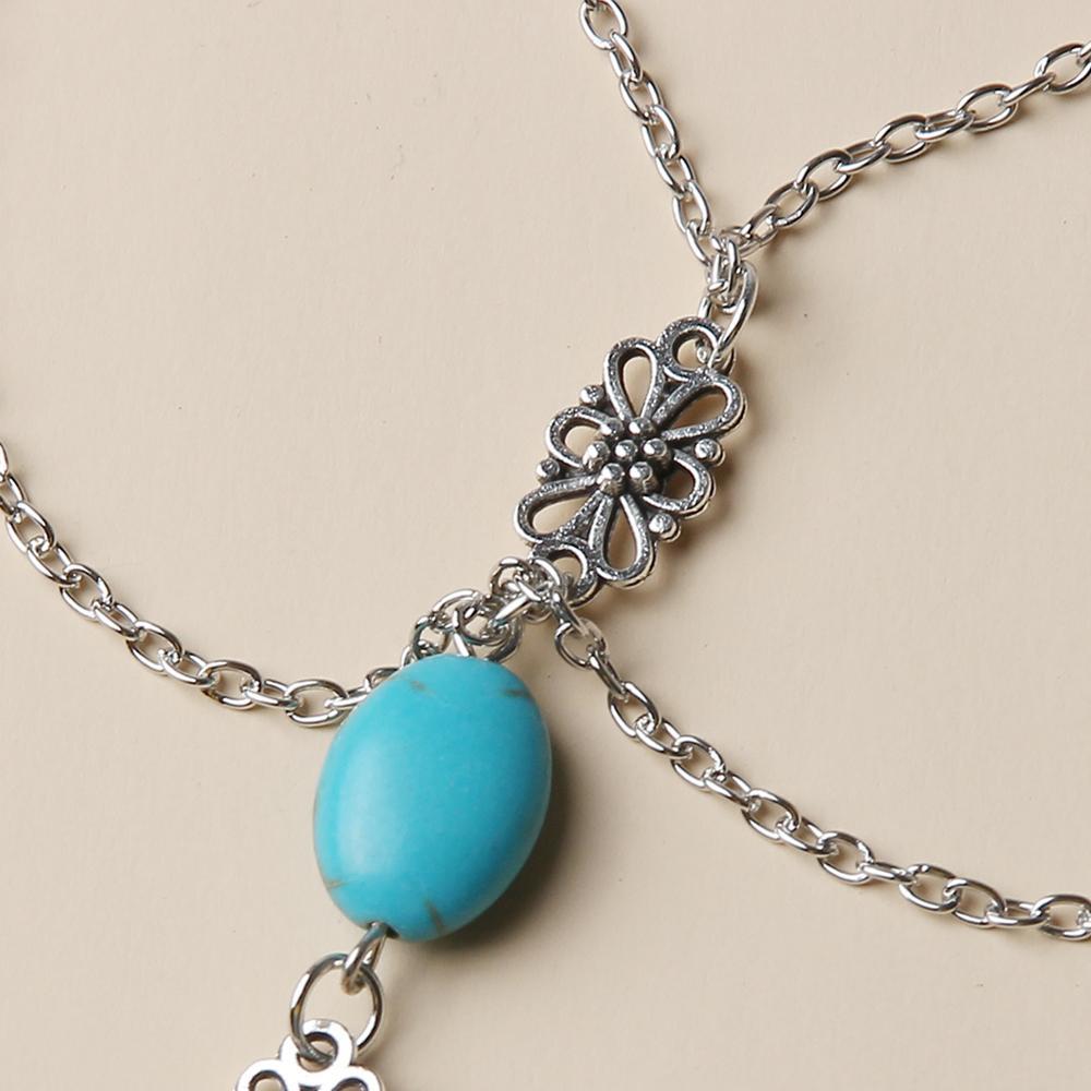 Mother's Day Gift Cuban Chain Anklet Connecting Toes Fashion Jewelry for Women-Engravingift