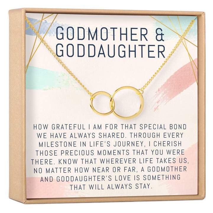 Christmas Gift Godmother-Goddaughter Necklace Multiple Styles Jewelry