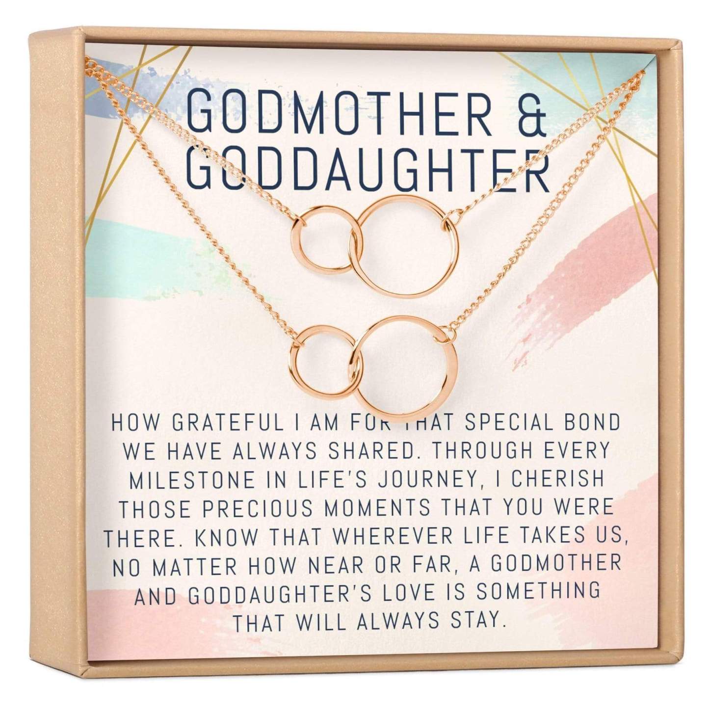 Godmother-Goddaughter Necklace Multiple Styles Jewelry