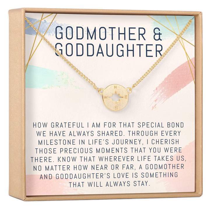 Christmas Gift Godmother-Goddaughter Necklace Multiple Styles Jewelry