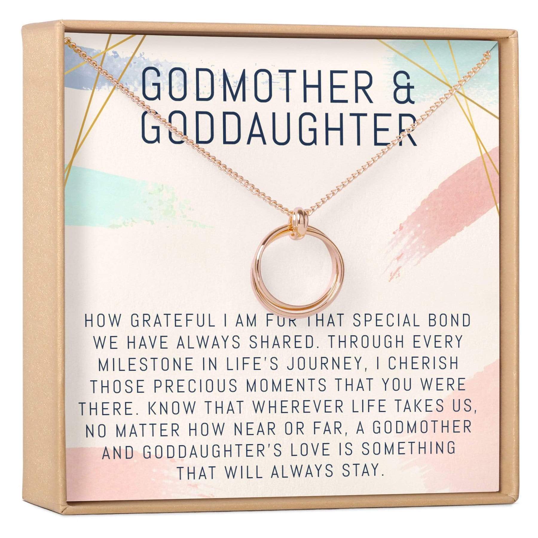 Christmas Gift Godmother-Goddaughter Necklace Multiple Styles Jewelry
