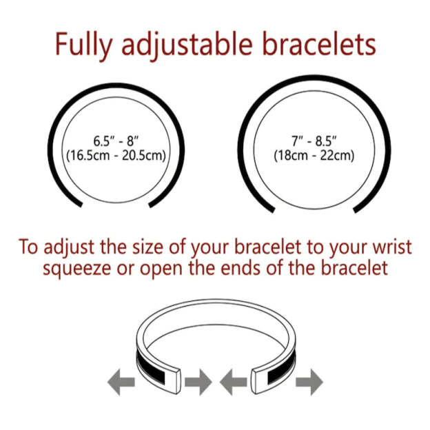 Husband Wife Matching Bracelets