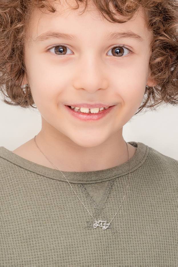 Christmas Gift Memorial Kids Drawing Necklace • Your Children's Actual Artwork Necklace