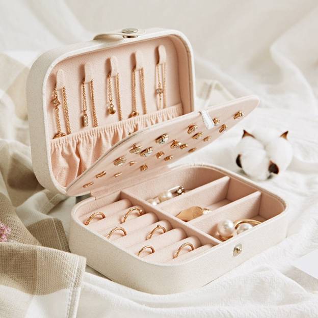 Personalized Birth Flower Jewelry Box