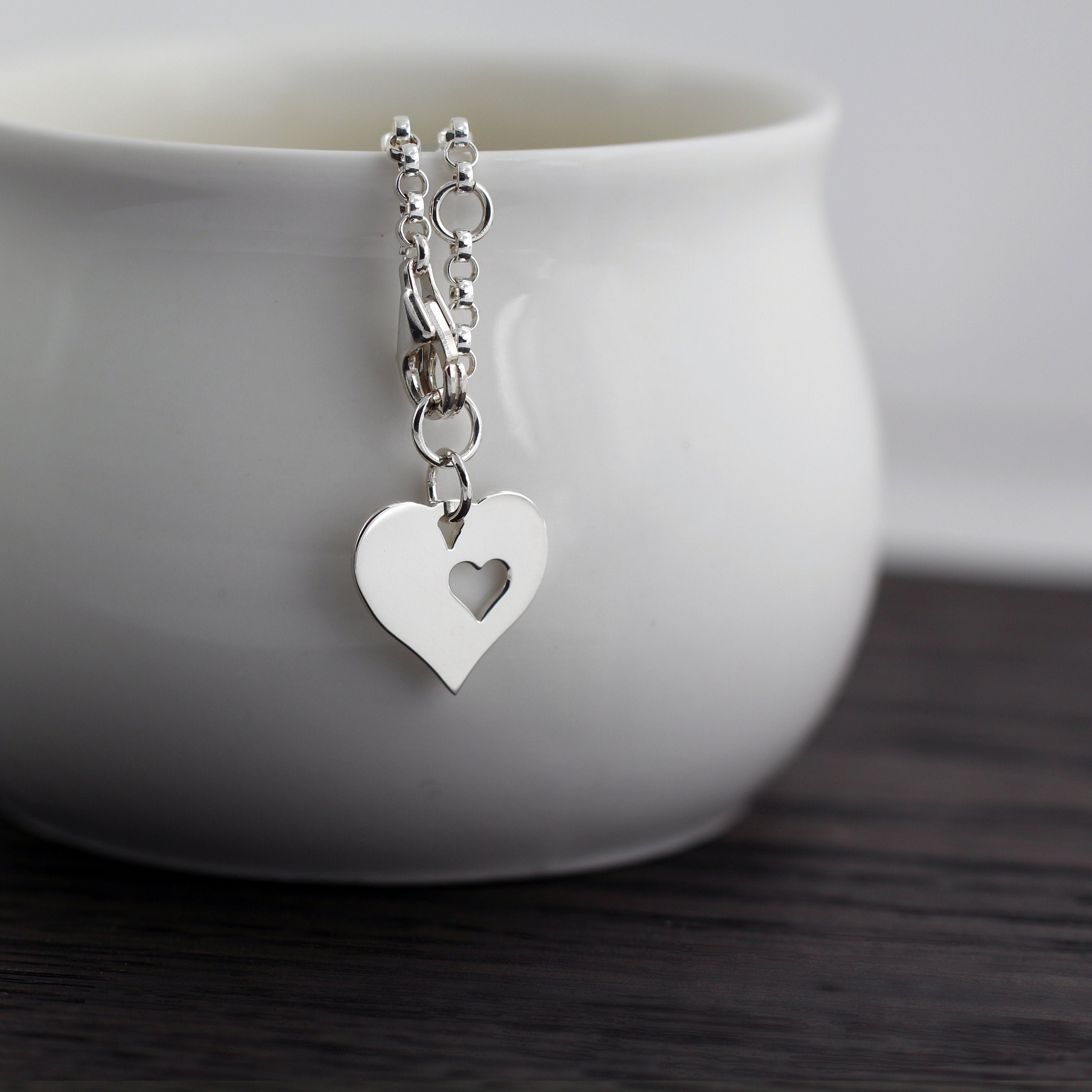 Mother's Day Gift Handpicked Daughter Bracelet, Gift for Stepdaughter, Infinite Love-Engravingift
