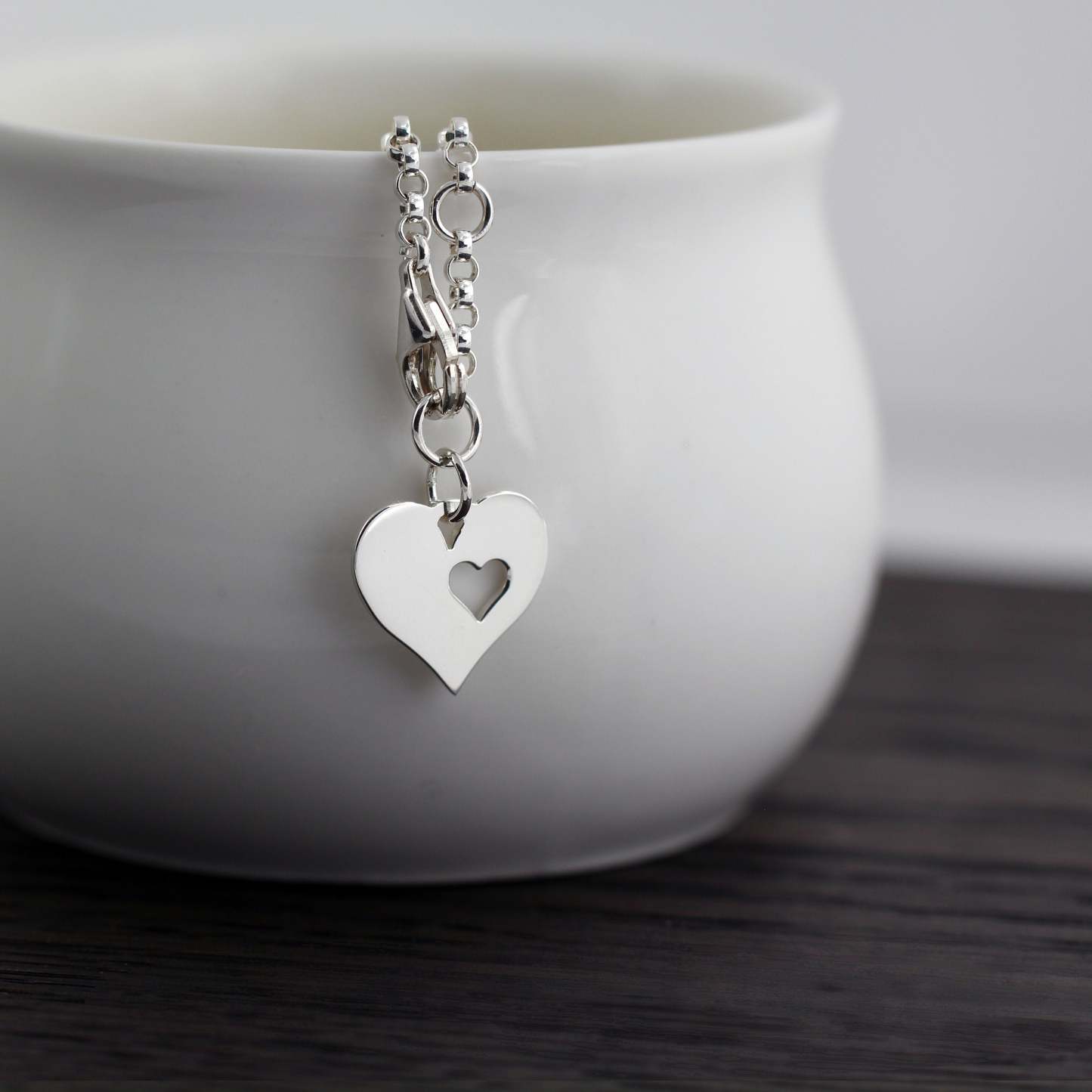 Mother's Day Gift Handpicked Daughter Bracelet, Gift for Stepdaughter, Infinite Love-Engravingift