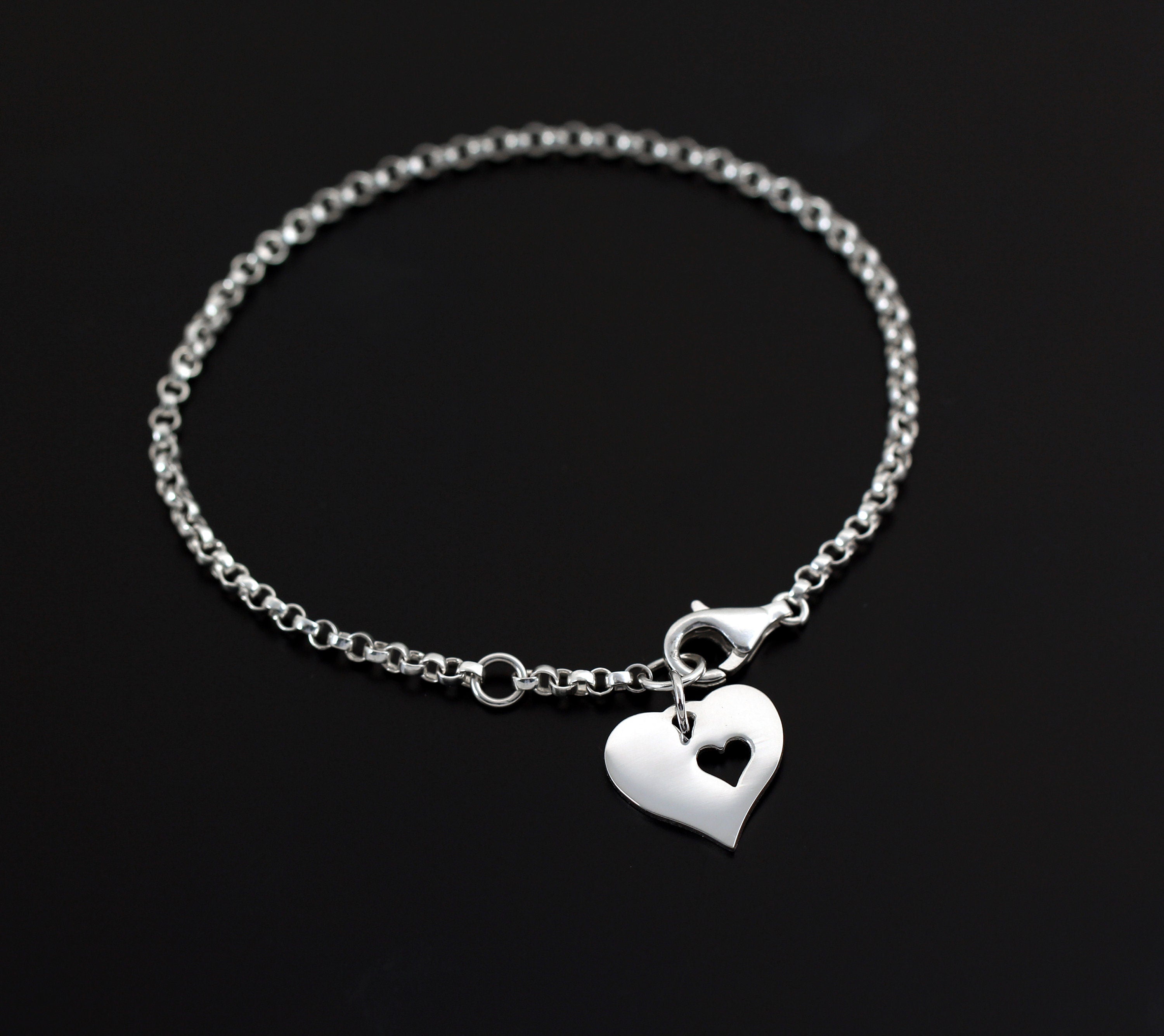 Mother's Day Gift Handpicked Daughter Bracelet, Gift for Stepdaughter, Infinite Love-Engravingift