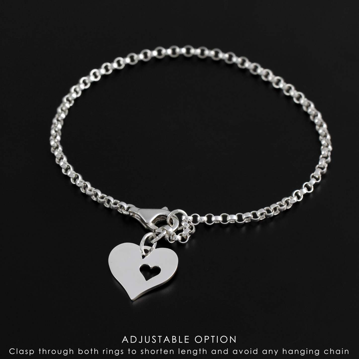 Mother's Day Gift Handpicked Daughter Bracelet, Gift for Stepdaughter, Infinite Love-Engravingift