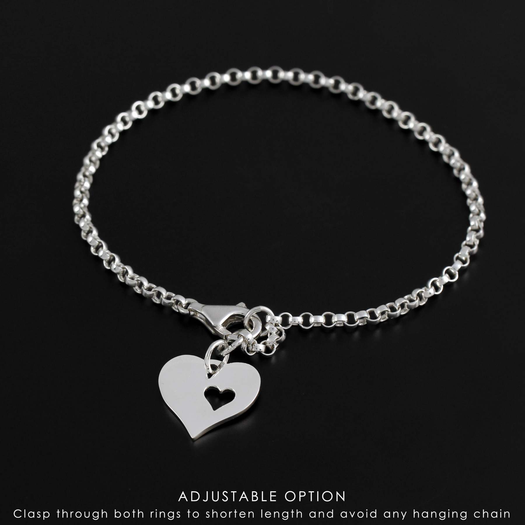 Mother's Day Gift Handpicked Daughter Bracelet, Gift for Stepdaughter, Infinite Love-Engravingift