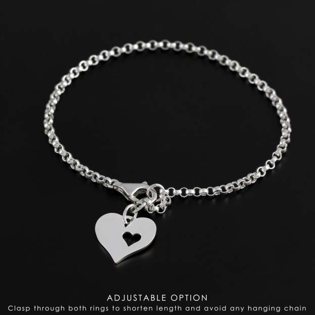 Mother's Day Gift Handpicked Daughter Bracelet, Gift for Stepdaughter, Infinite Love-Engravingift