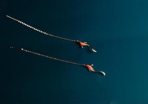 'Lucky Koi Fish' Earrings Myron Earring MelodyNecklace