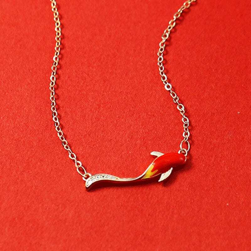 'Lucky Koi Fish' Earrings Myron Earring MelodyNecklace