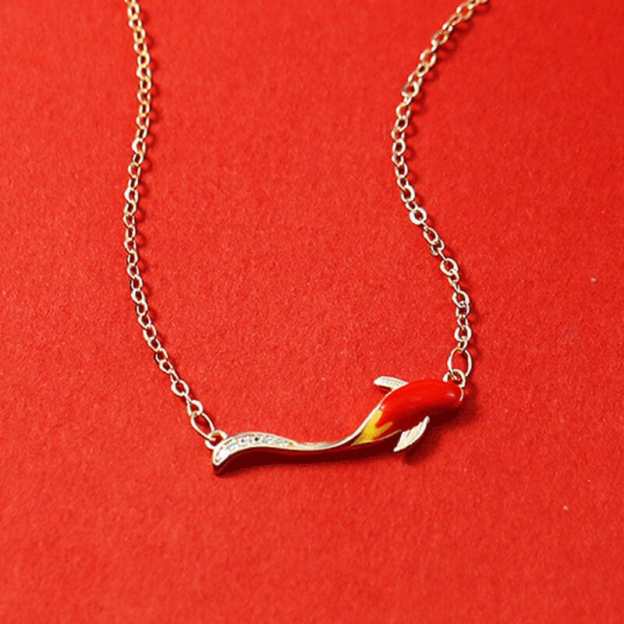 'Lucky Koi Fish' Earrings Myron Earring MelodyNecklace