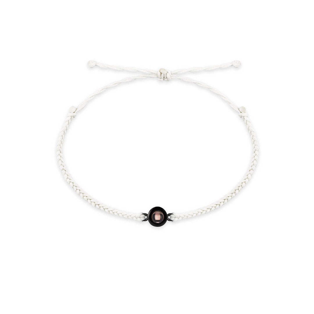 Personalized Circle Hidden Photo Projection Bracelet