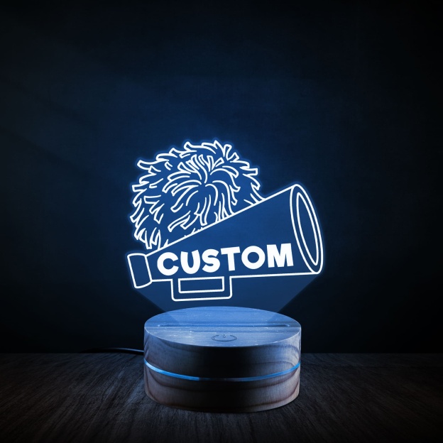 Personalized Sports Themed Night Light - Athlete's Gift Shop
