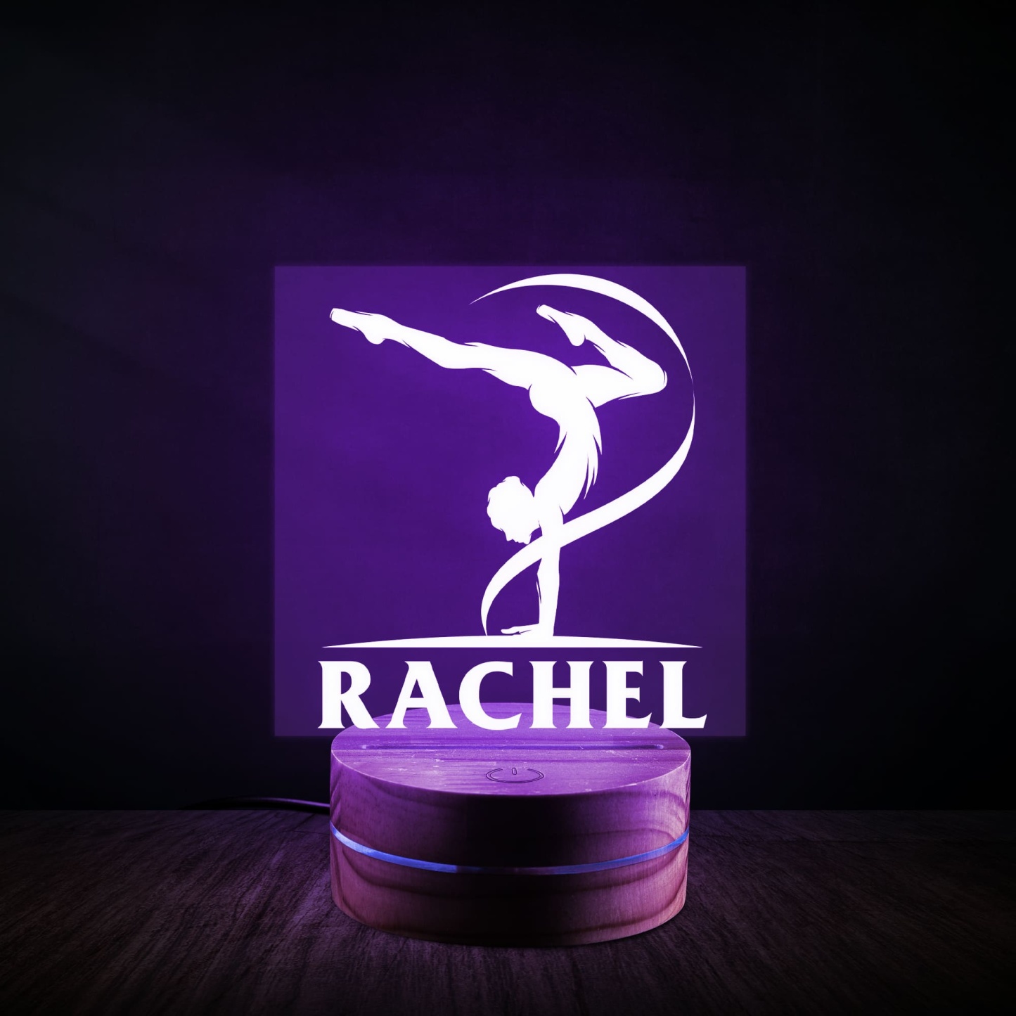 Personalized Sports Themed Night Light - Athlete's Gift Shop