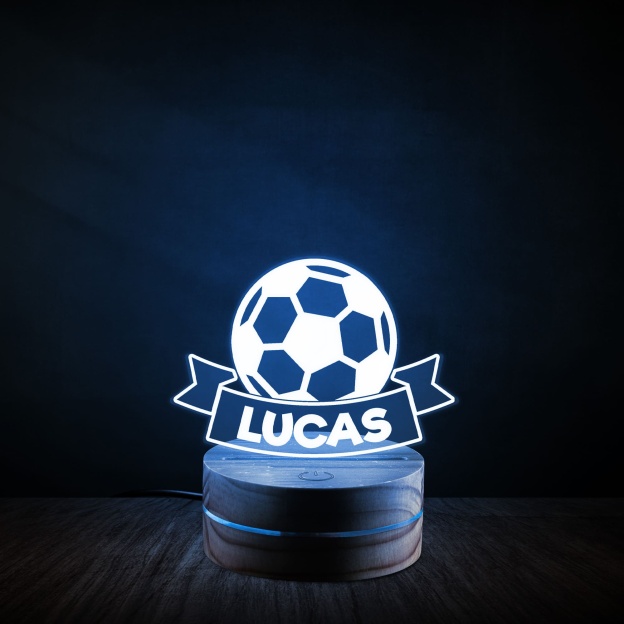 Personalized Sports Themed Night Light - Athlete's Gift Shop
