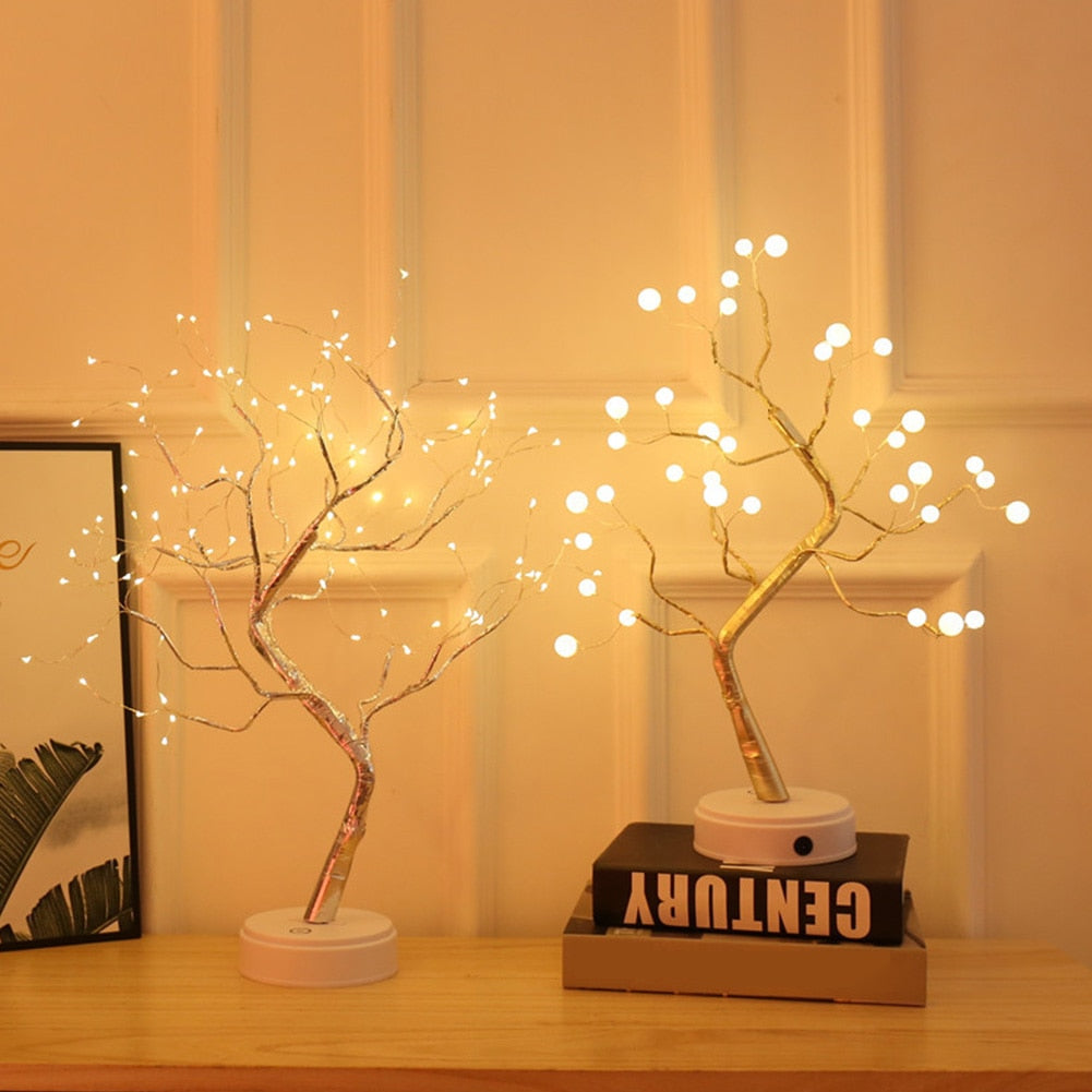 Mother's Day Gift Bonsai Style Night Light Home Decor-Engravingift