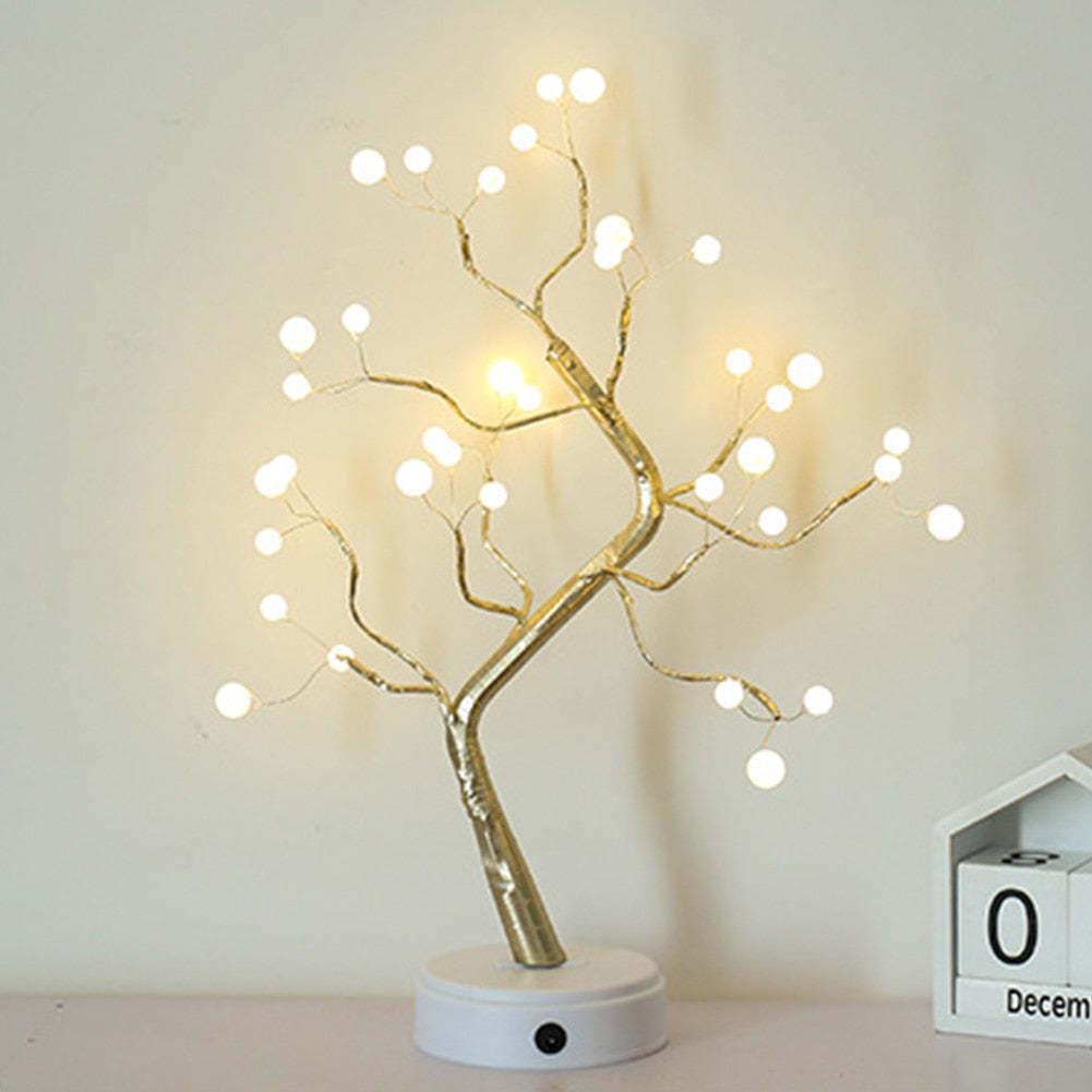 Mother's Day Gift Bonsai Style Night Light Home Decor-Engravingift