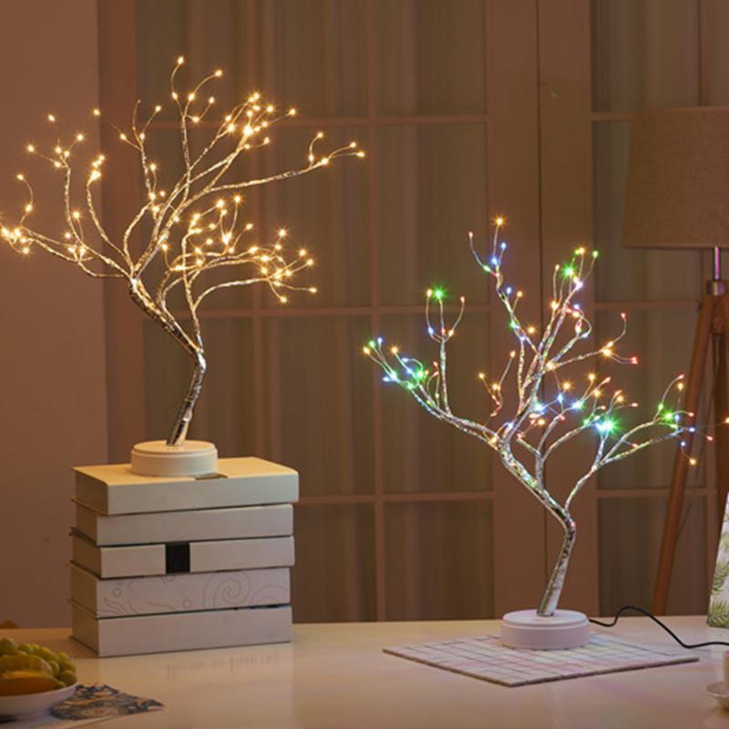 Mother's Day Gift Bonsai Style Night Light Home Decor-Engravingift