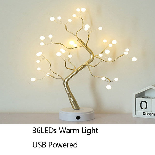 Mother's Day Gift Bonsai Style Night Light Home Decor-Engravingift