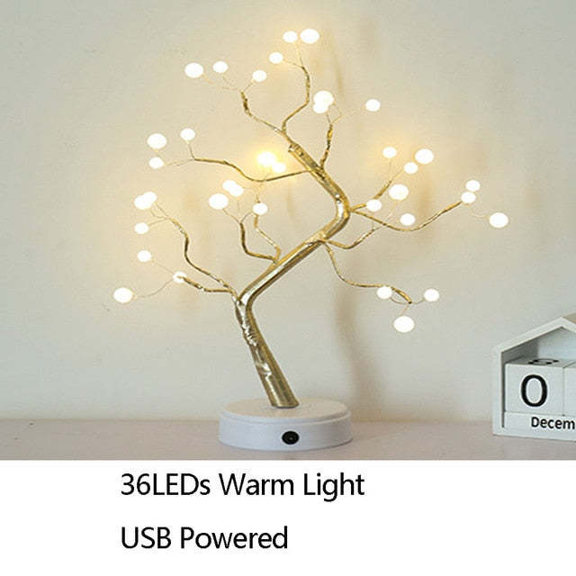 Mother's Day Gift Bonsai Style Night Light Home Decor-Engravingift