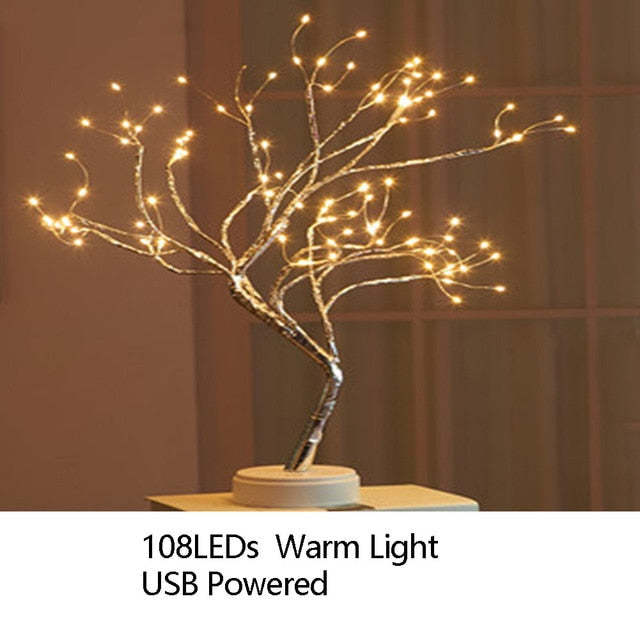 Mother's Day Gift Bonsai Style Night Light Home Decor-Engravingift