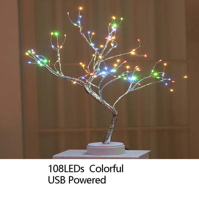Mother's Day Gift Bonsai Style Night Light Home Decor-Engravingift