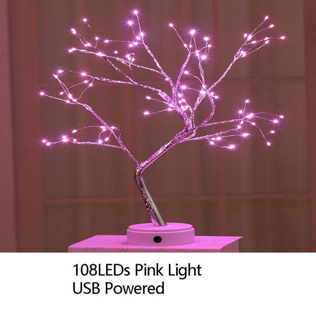 Mother's Day Gift Bonsai Style Night Light Home Decor-Engravingift