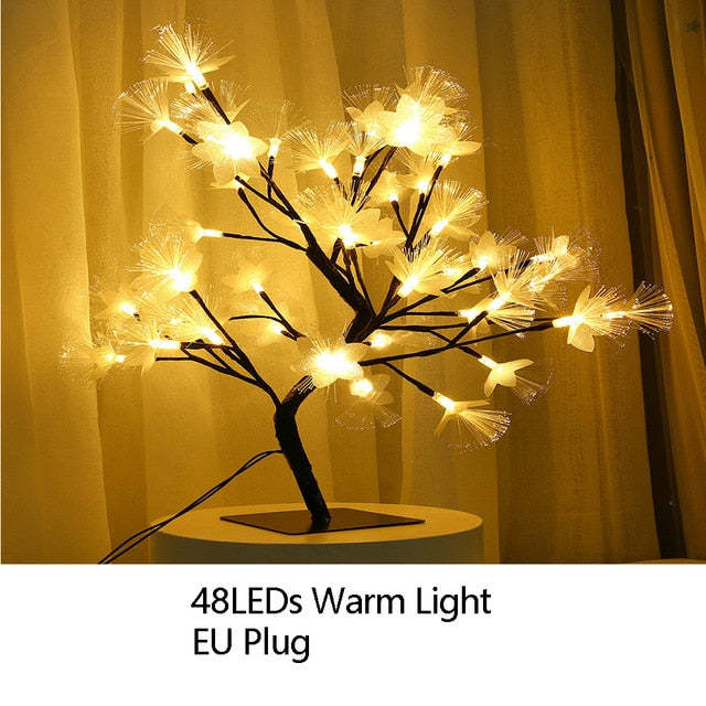 Mother's Day Gift Bonsai Style Night Light Home Decor-Engravingift