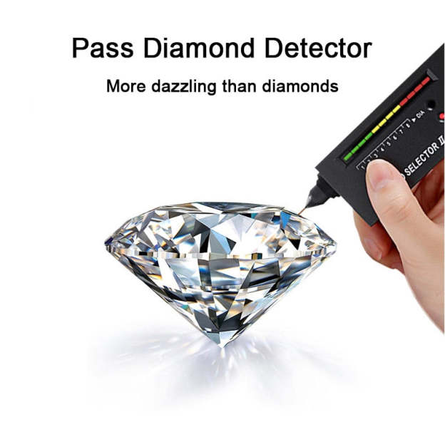 Luxury Moissanite VSS1 D Color Sun Flower Wedding Ring - 1013Bazaar